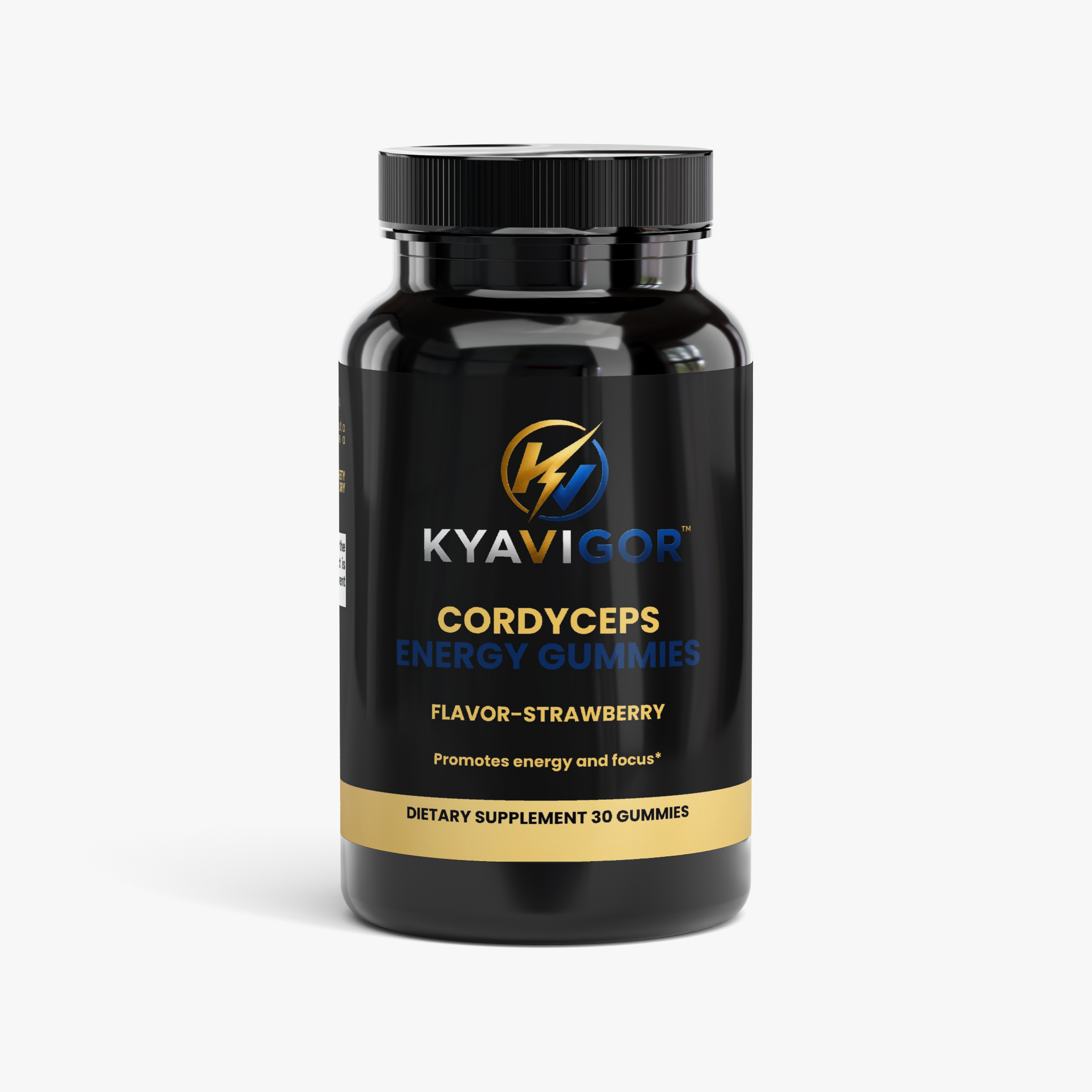 Cordyceps Energy Gummies (Strawberry Flavor)