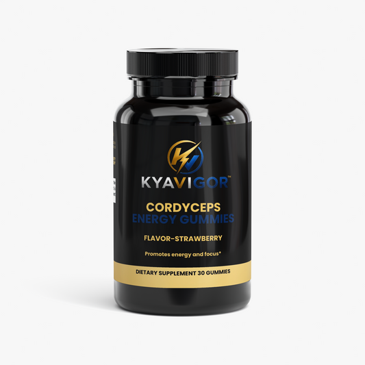 Cordyceps Energy Gummies (Strawberry Flavor)