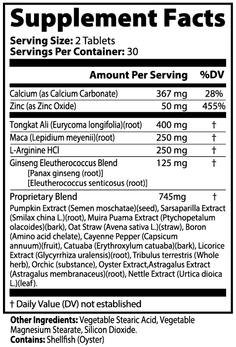 Men's Vitality Tablets